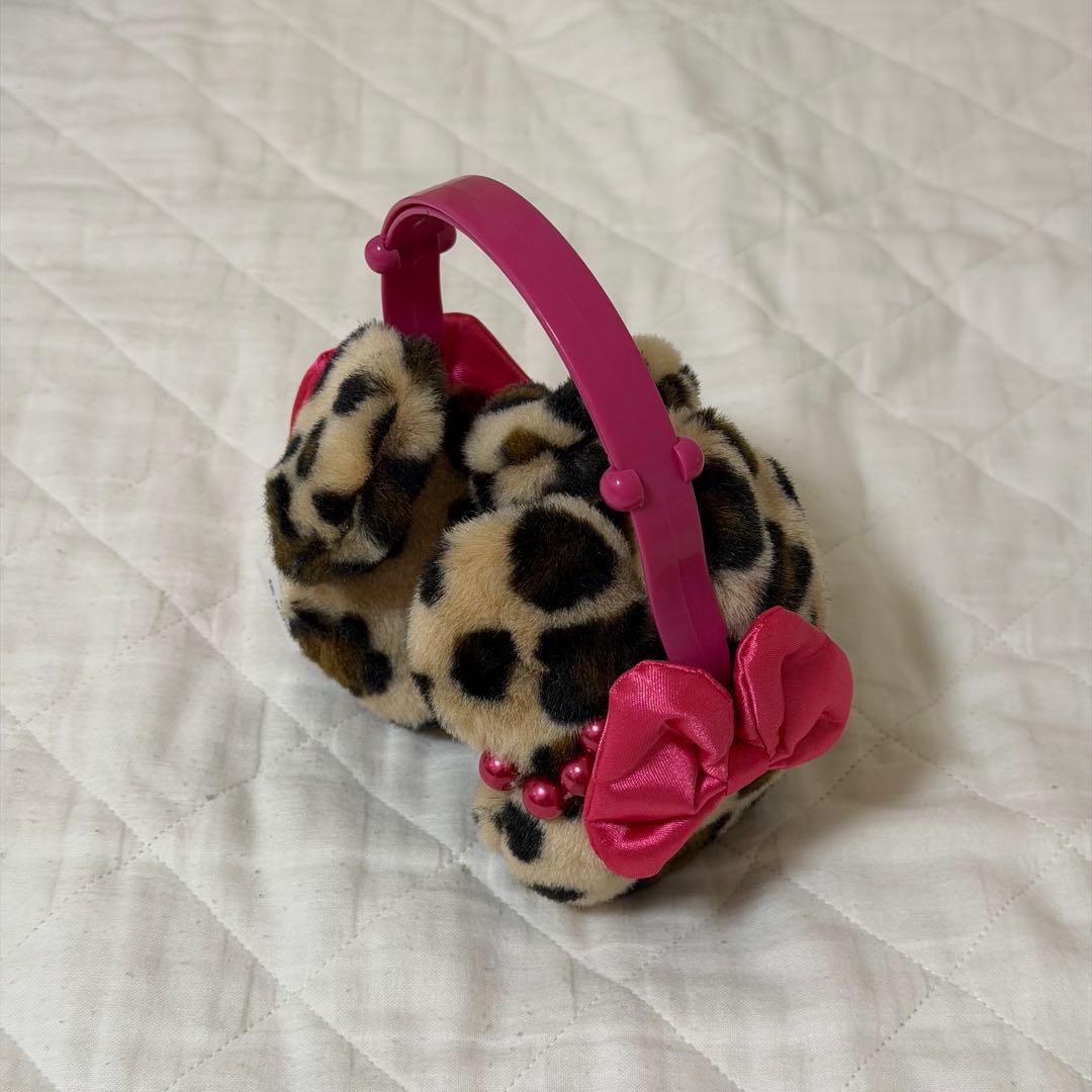 ディズニー ヒョウ柄 イヤーマフ