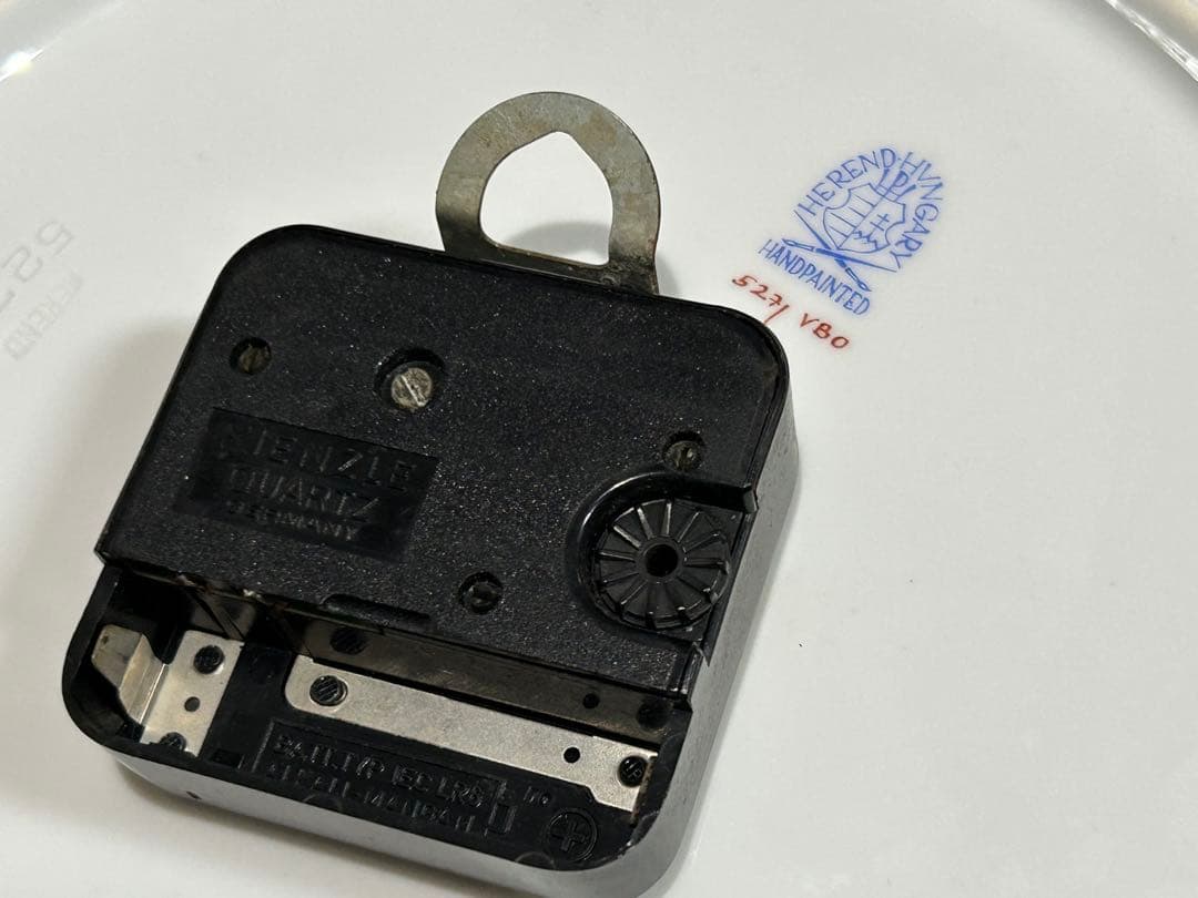 ヘレンド　ウォールクロック　壁掛け時計　ヴィクトリアプレーン　ジャンク