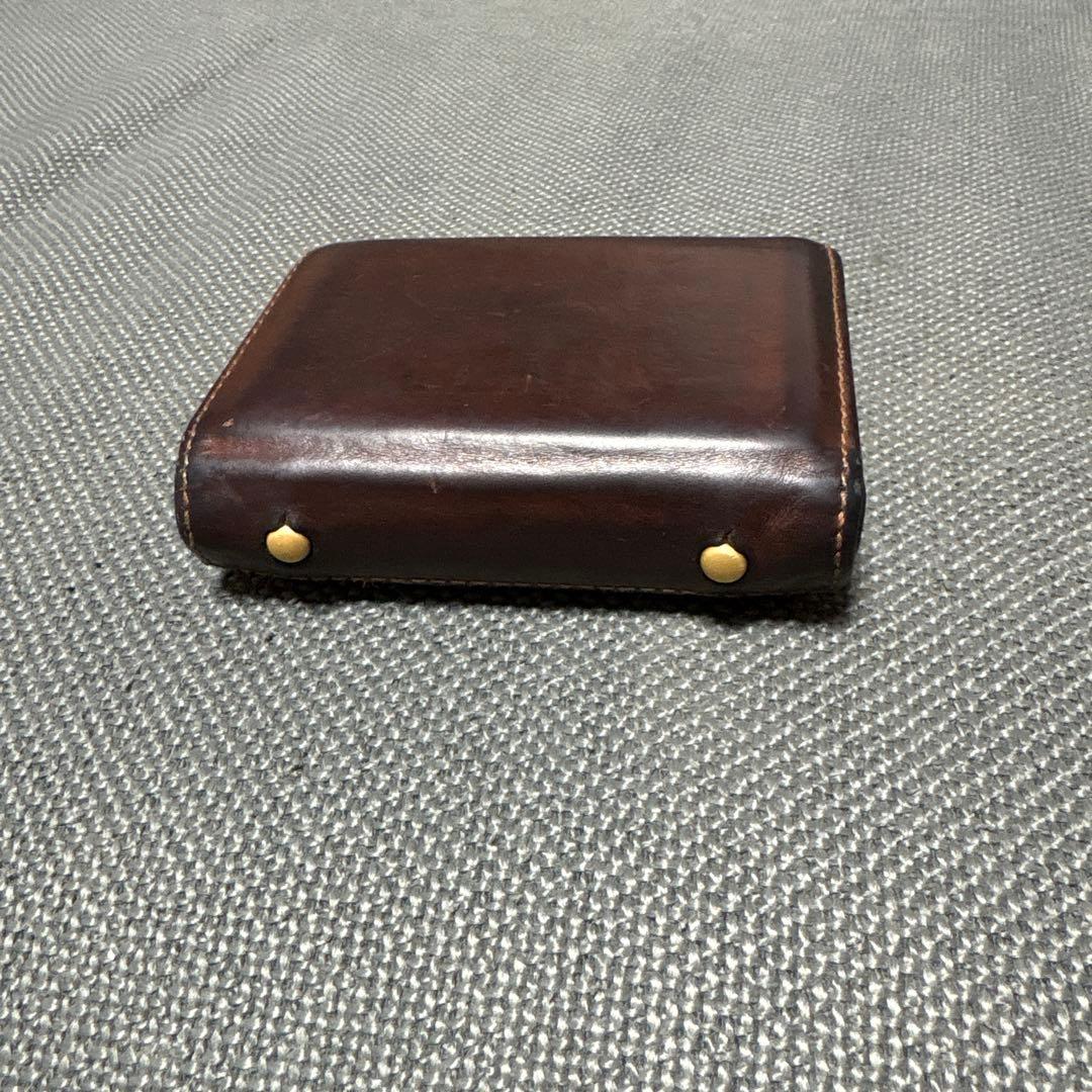 m＋ エムピウ ミッレフォリエ コニャック財布