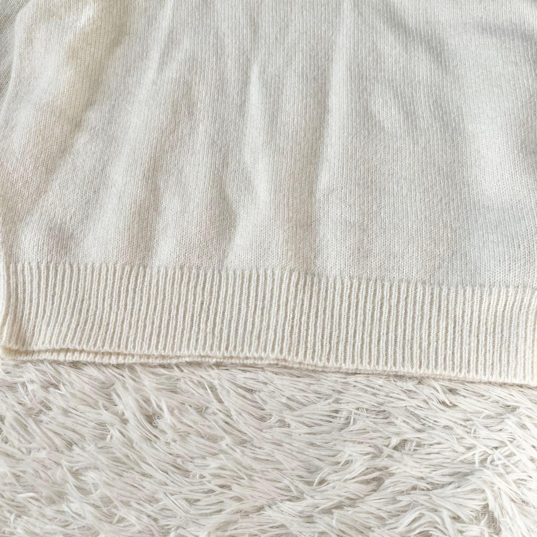 SNIDEL スナイデル レーストリミングオフショルプルオーバー ニット