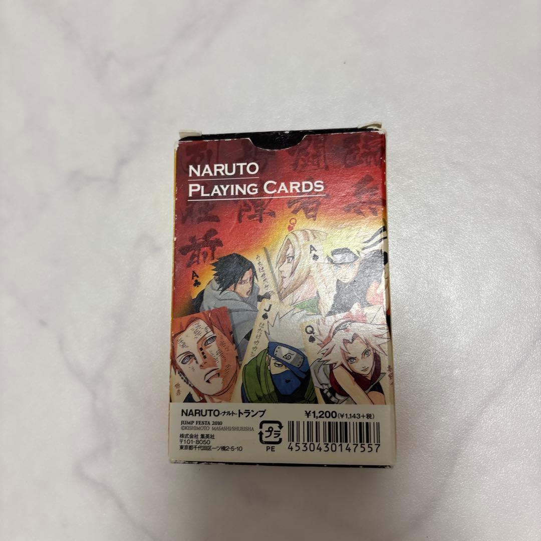 NARUTO ナルト トランプ ジャンプフェスタ2010限定品