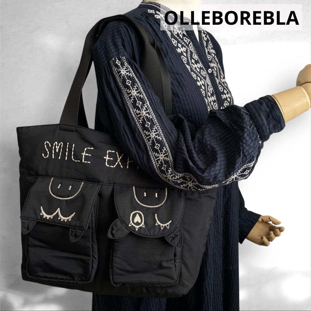 OLLEBOREBLA オレボレブラ ブタさんポケット トートバッグ 美品