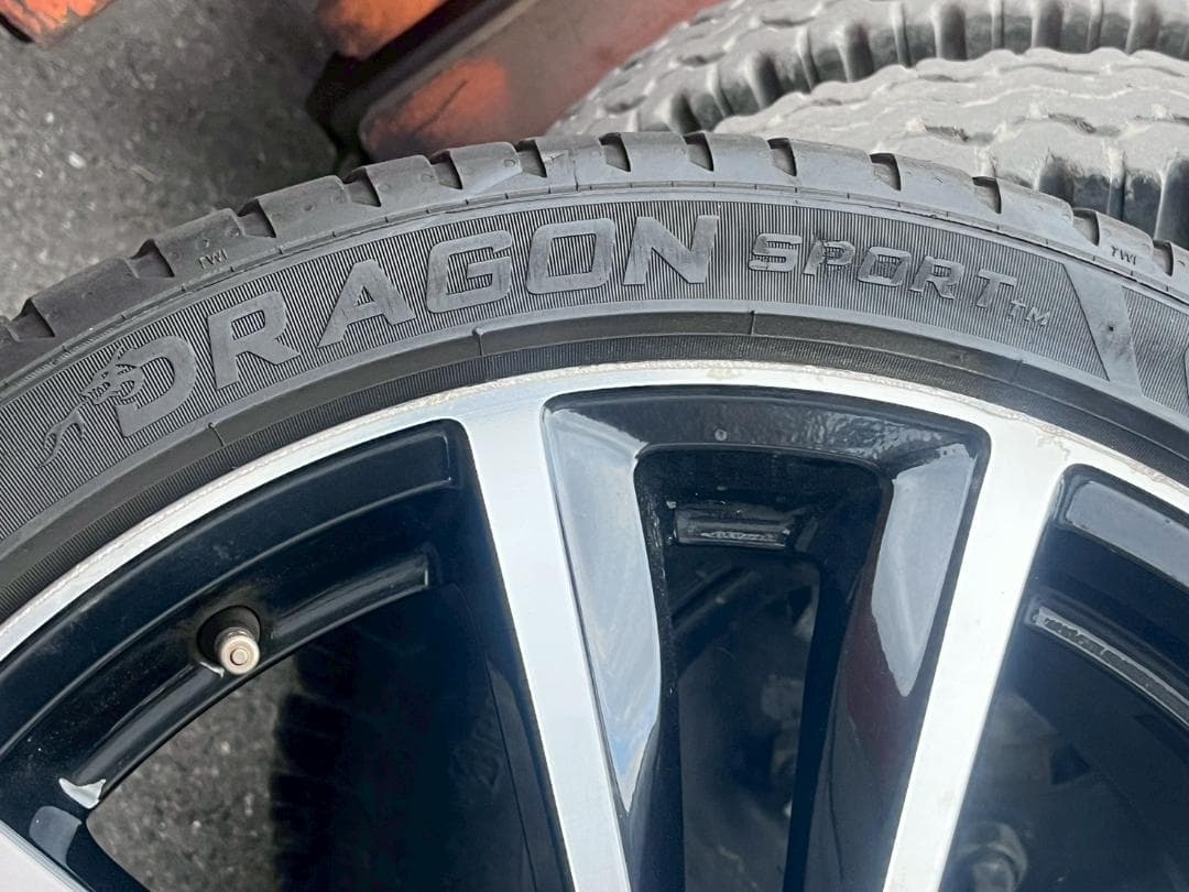 ベンツBクラス純正AW　夏４本セット 225/40/18ピレリドラゴンスポーツ