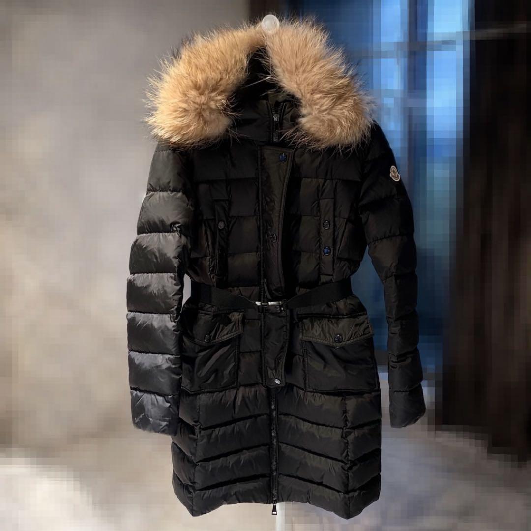 【本日中限定値下げ‼️】モンクレールクロエKHLOE リアルファーダウンジャケット