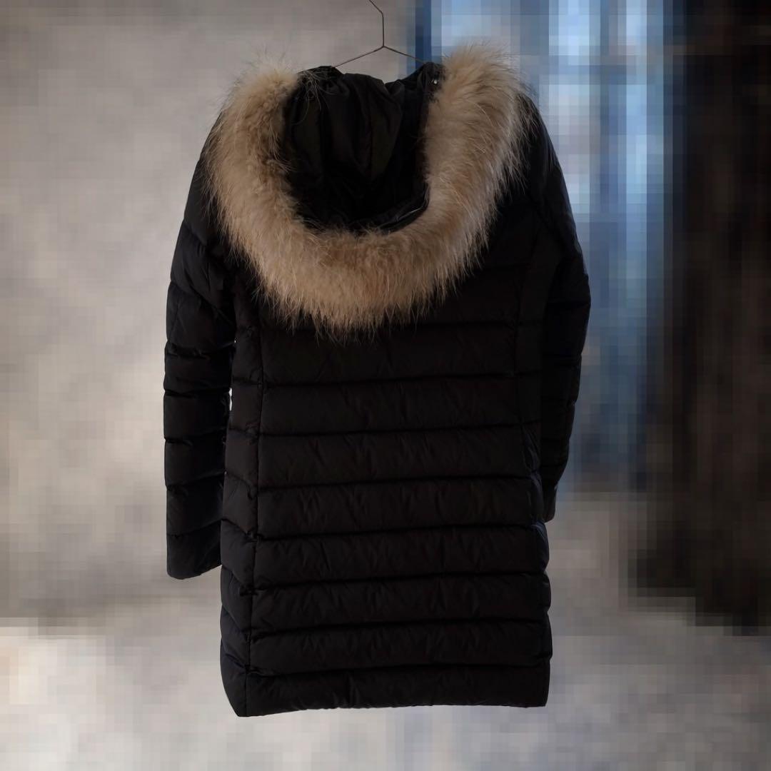 【本日中限定値下げ‼️】モンクレールクロエKHLOE リアルファーダウンジャケット