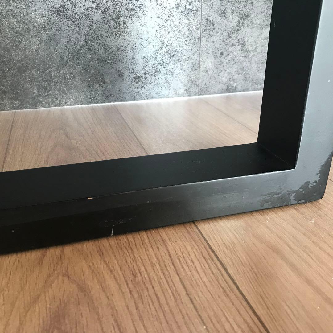 【売れなけば即消去】ダイニングテーブル　ウォールナット色　4人掛け