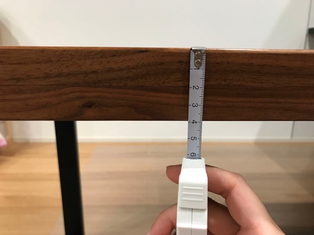 【売れなけば即消去】ダイニングテーブル　ウォールナット色　4人掛け