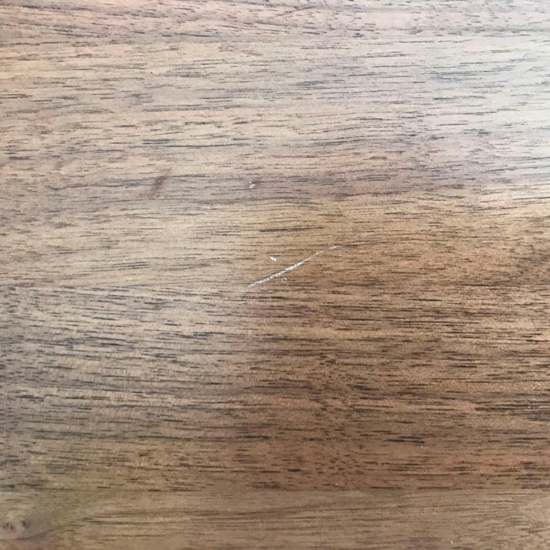 【売れなけば即消去】ダイニングテーブル　ウォールナット色　4人掛け