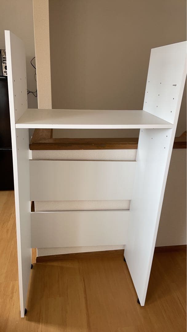 ディノス 雑貨 乾燥機置き台 奥行55cmタイプ 幅77cm高さ151cm