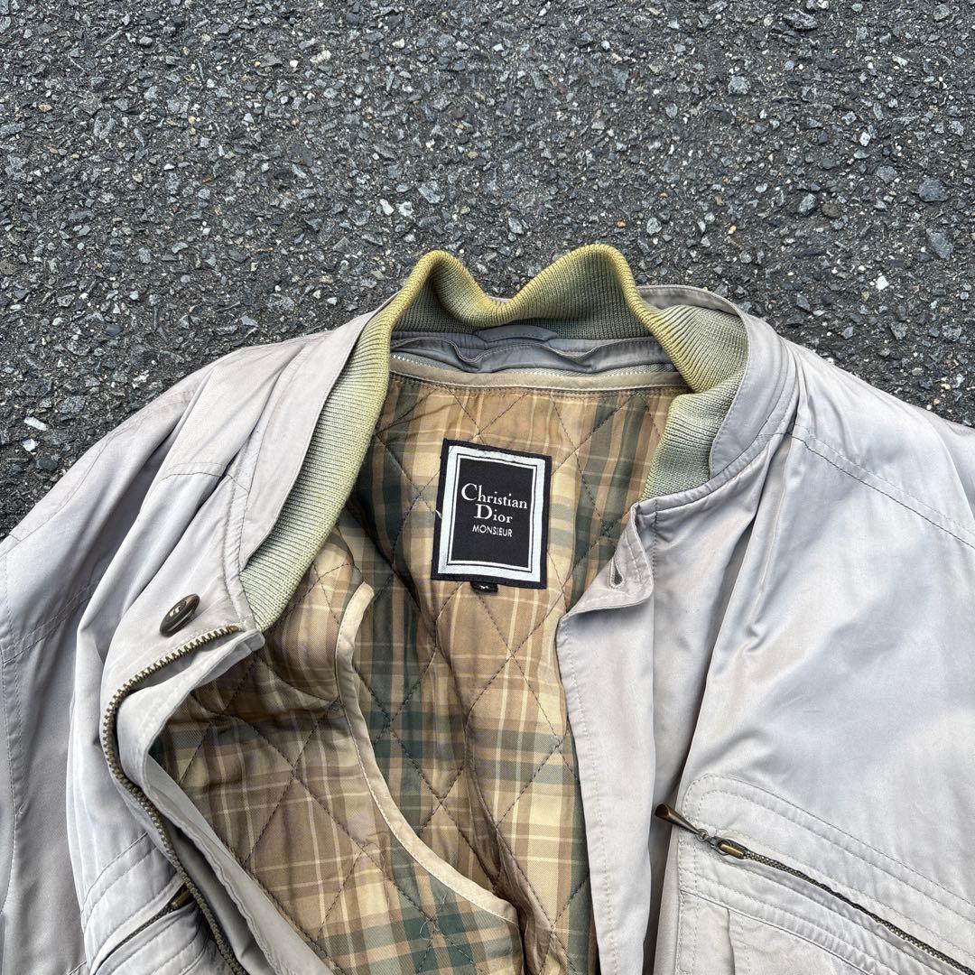 超希少ヴィンテージ　DIOR 90s ブルゾン　ジャンパー　ライナー付き