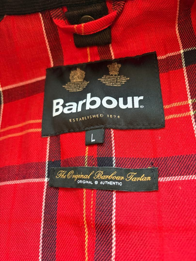 ほぼ新品　Barbour ASHBYジャケット L