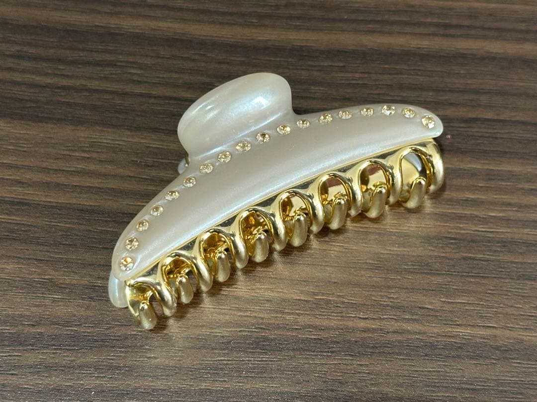 【新品】acca ティアラクイーン クリップ Mサイズ ベージュBG