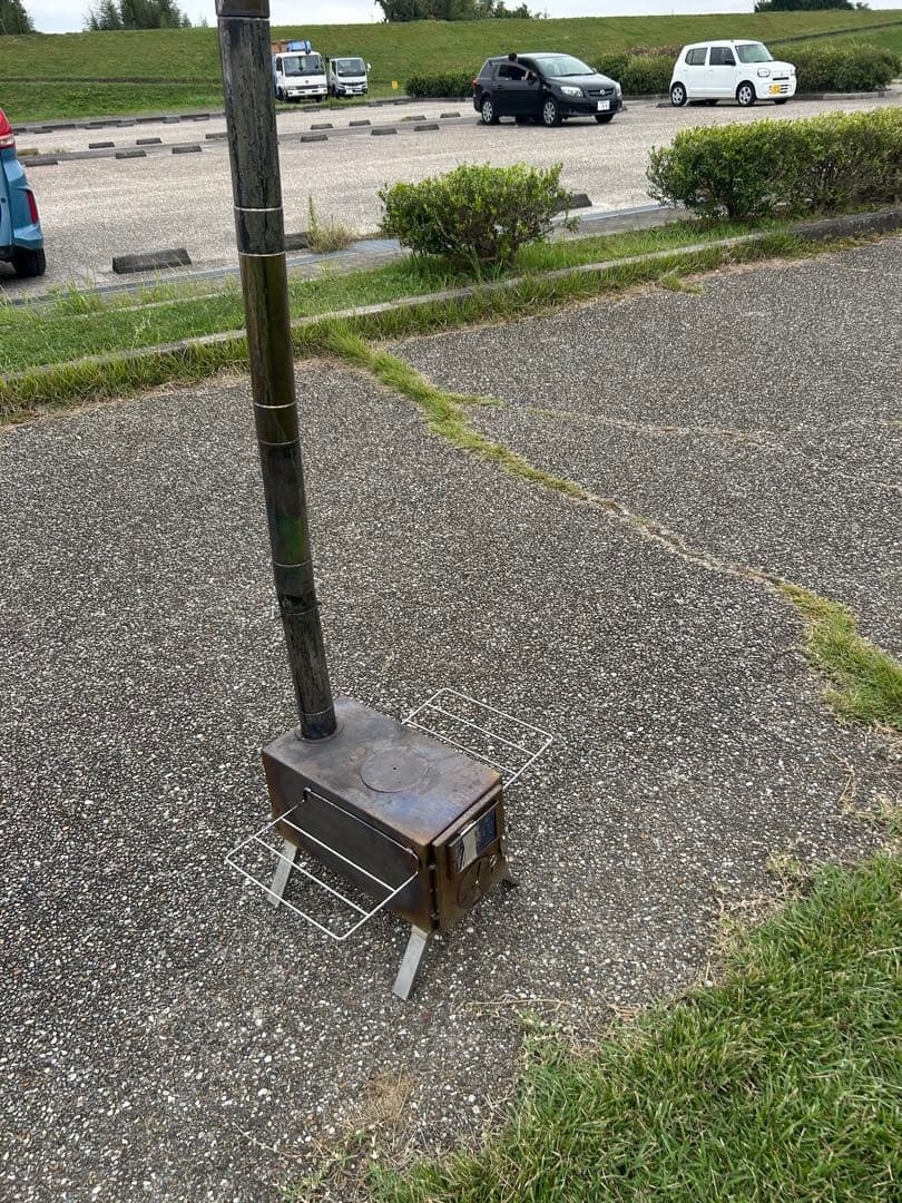 薪ストーブとテントセット