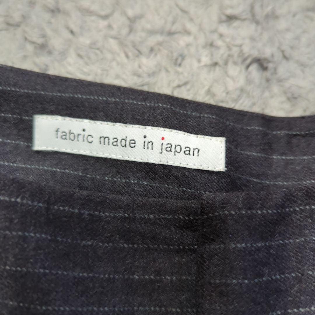 AOKI LES MUES セットアップスーツ　ストライプ　グレー　L　ウール