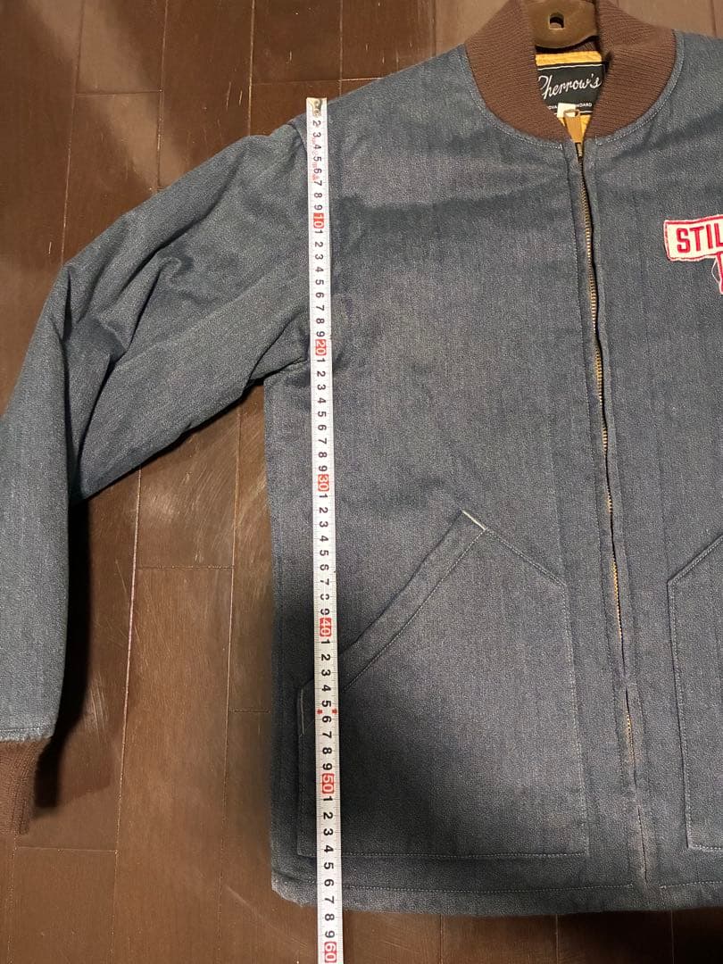 Pherrow's 中綿キルティングジャケット\"MUSTANGS\"38