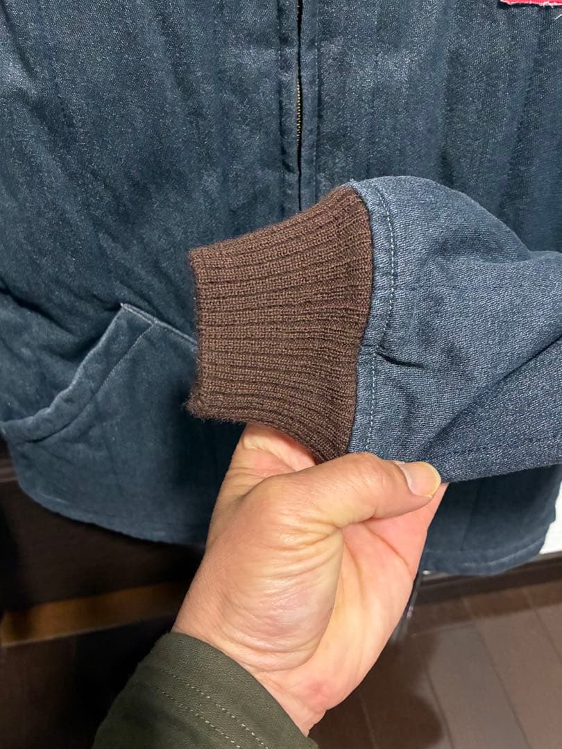 Pherrow's 中綿キルティングジャケット\"MUSTANGS\"38