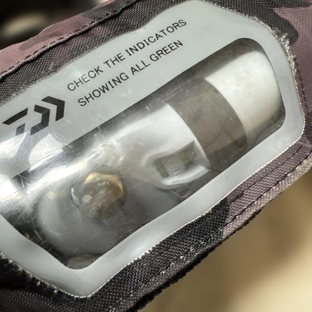 Daiwa カモフラージュ ライフジャケット