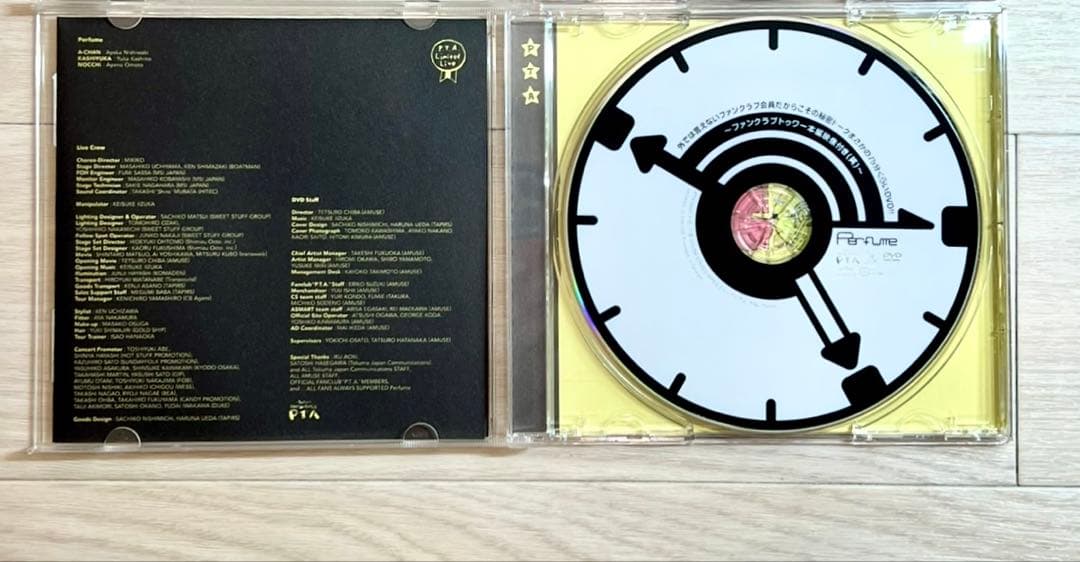 Perfume ファンクラブ限定 PTA DVD vol.1〜11+LIVE
