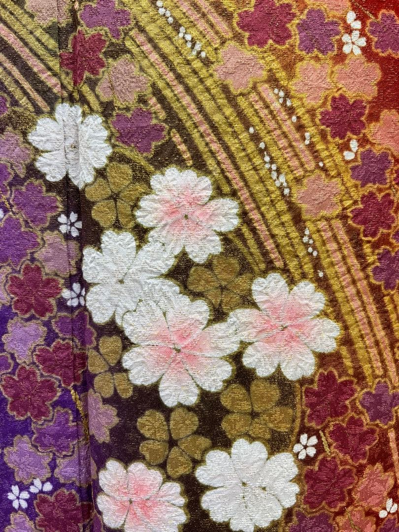 振り袖　フルセット　成人式　金彩加工　金通し　ガード加工　長襦袢付　朧　688