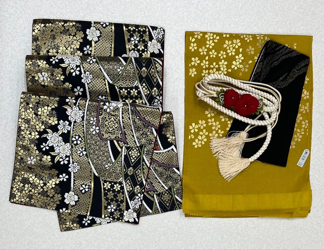 振り袖　フルセット　成人式　金彩加工　金通し　ガード加工　長襦袢付　朧　688