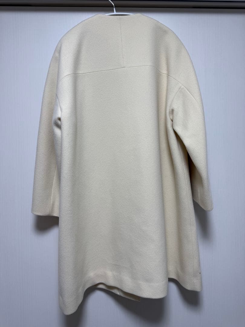 theory luxe アイボリー ロングコート