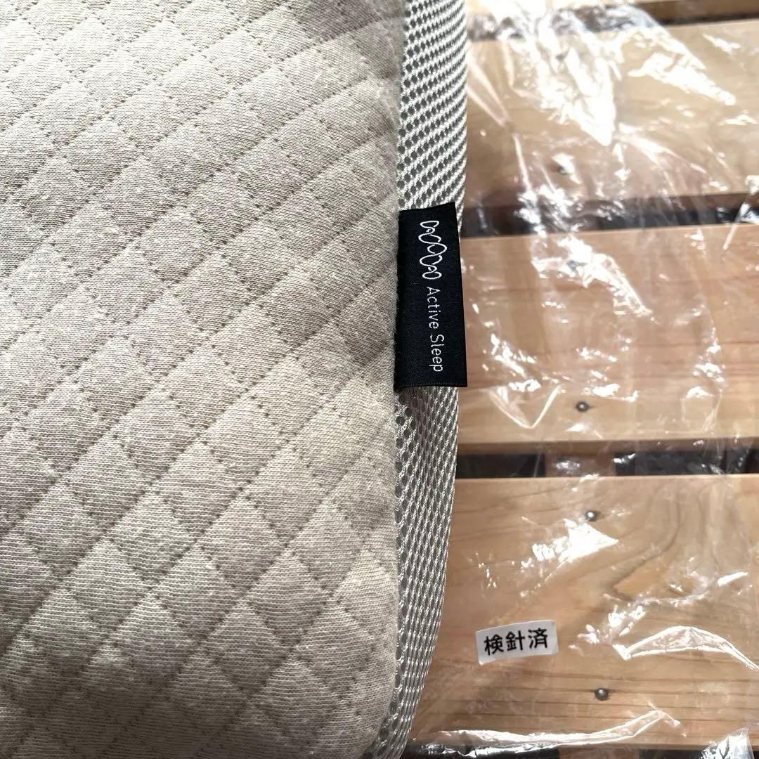 ￼(美品)仰向け寝用の枕(ActiveSleep )と専用枕カバー