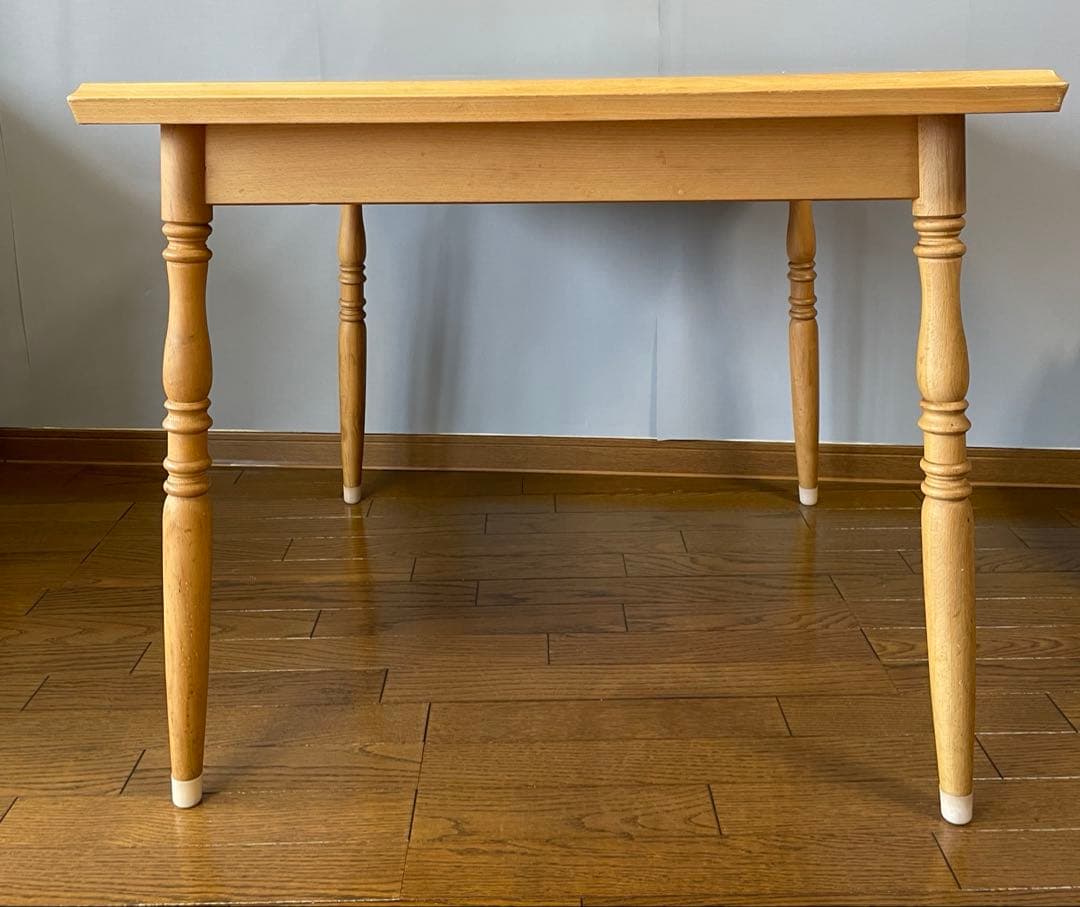 ビンテージ　アンティーク　木製ダイニングテーブル