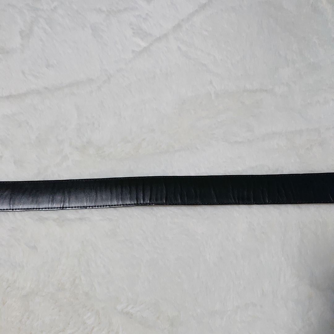 ダンヒル クロコダイルベルト ゴールドバックル dロゴ ブラック