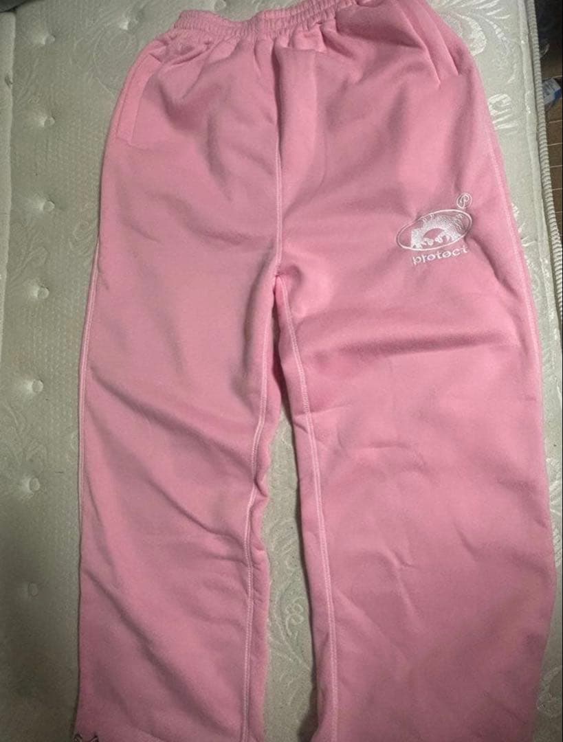 protect ピンク スウェットパンツ