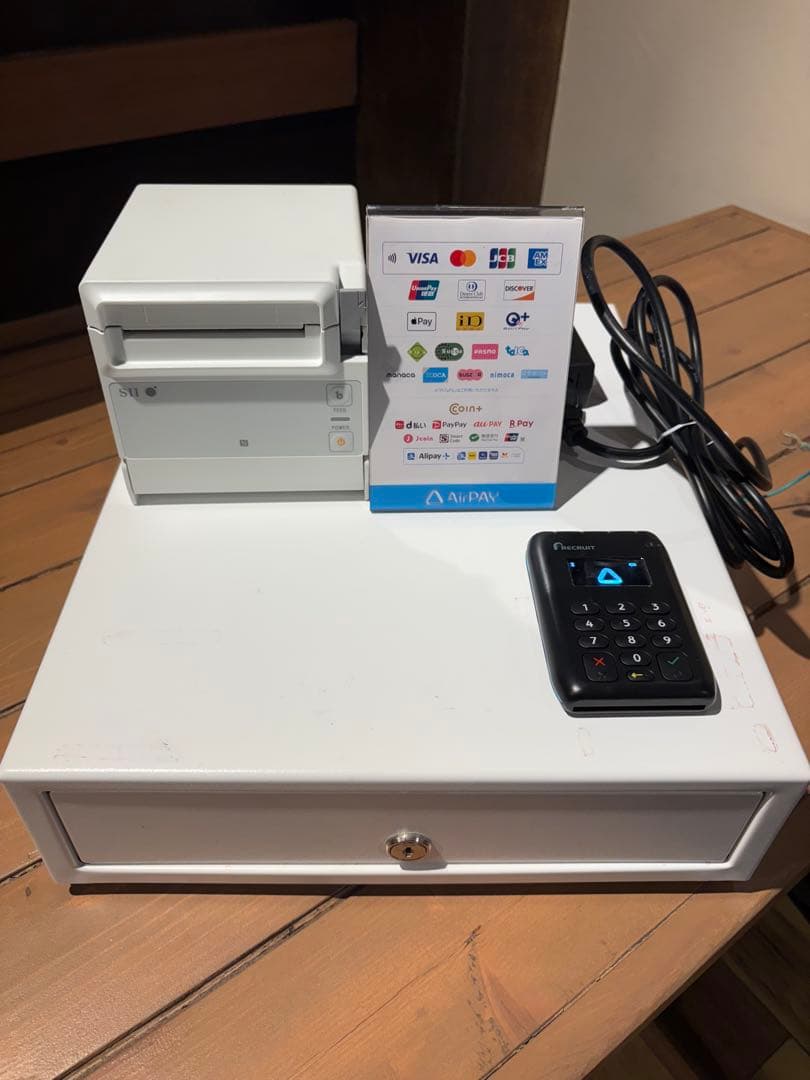 エアレジ　キャッシュドロア　プリンター 決済端末