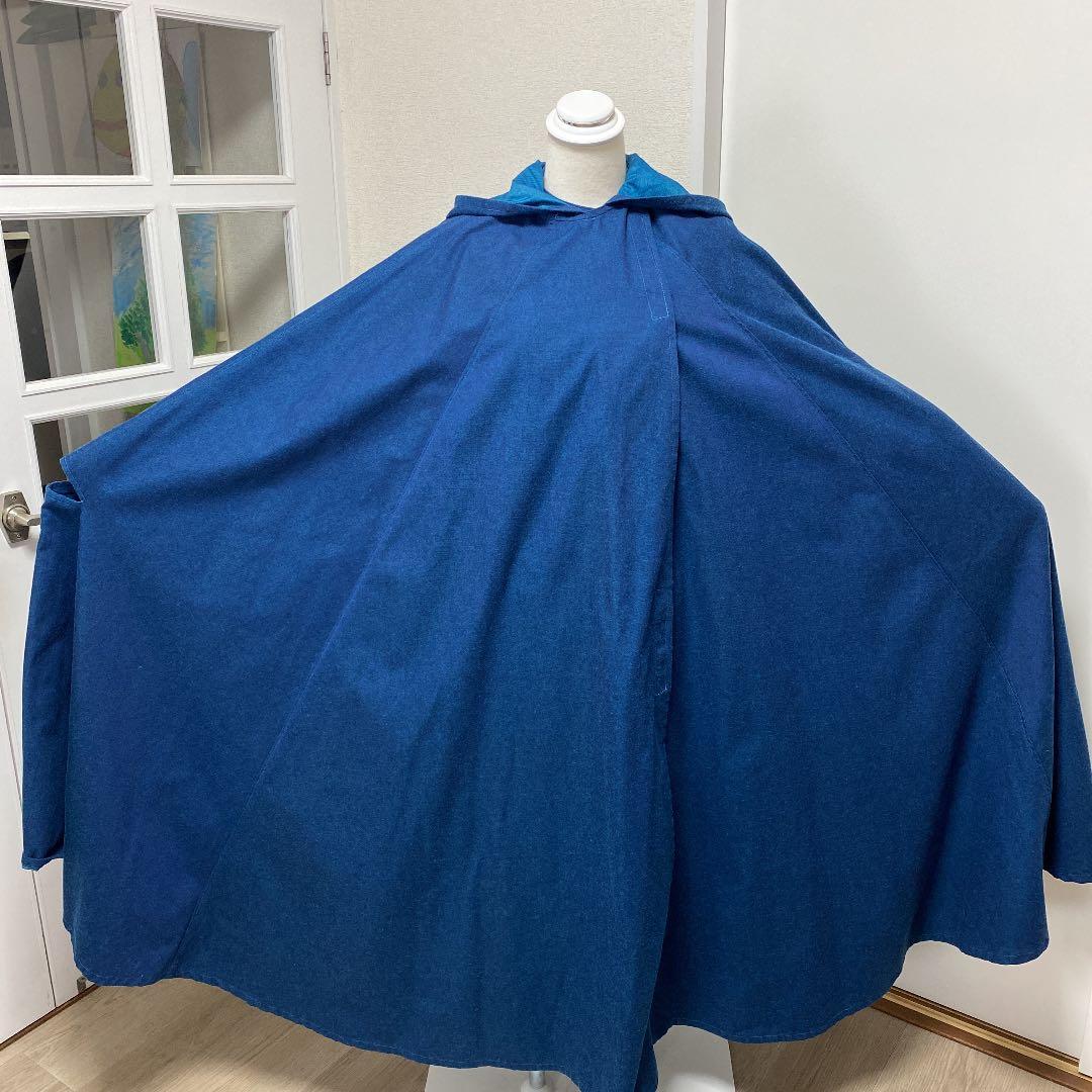 ハロウィン、ステージ衣装　本格マント　とんがり帽子　一点物