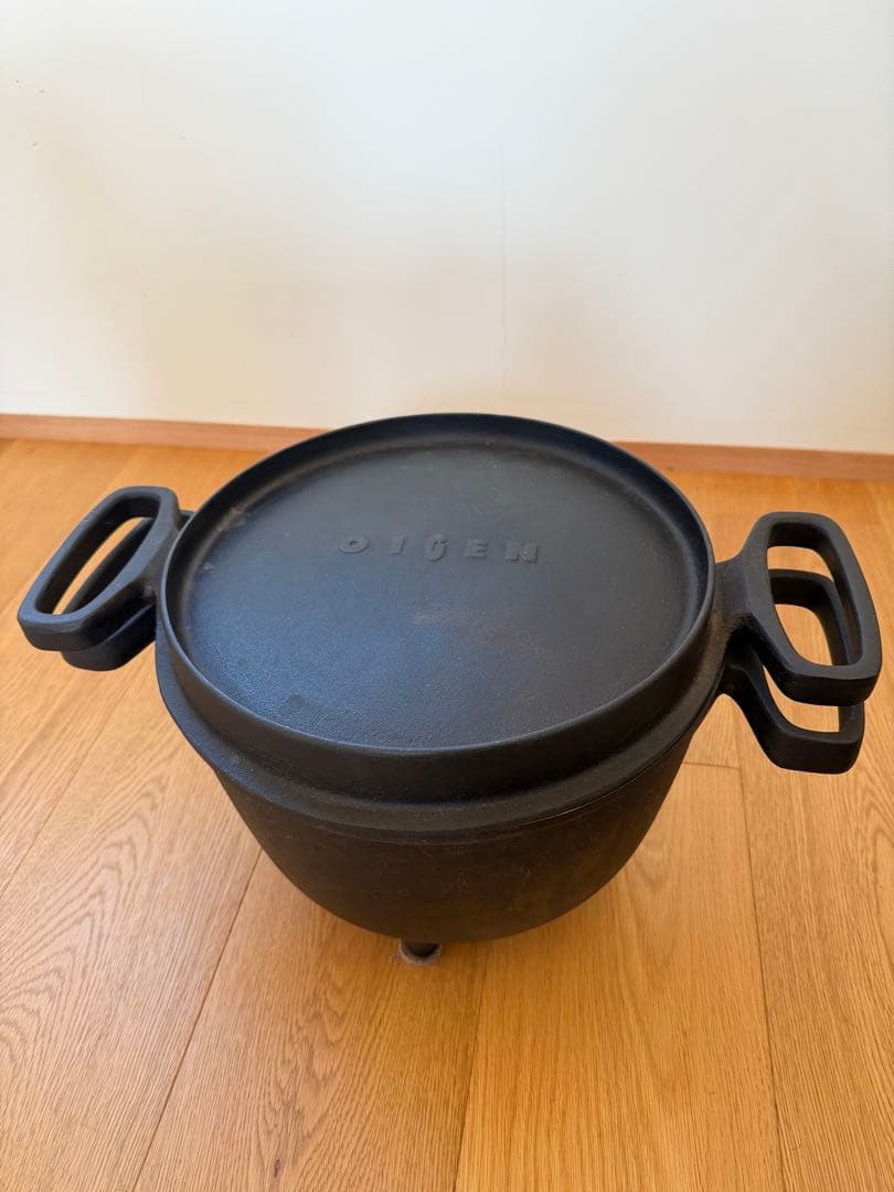 Oigen ダッチオーブン　南部鉄 ダッチオーブン 天火両手26cm