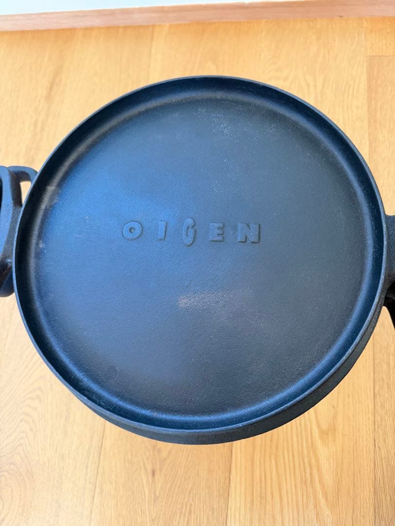 Oigen ダッチオーブン　南部鉄 ダッチオーブン 天火両手26cm