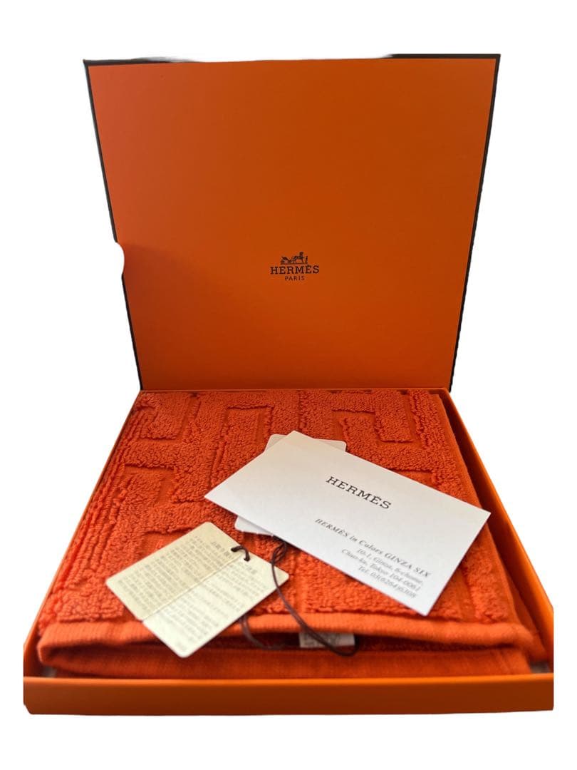 エルメス　カレ・タオル