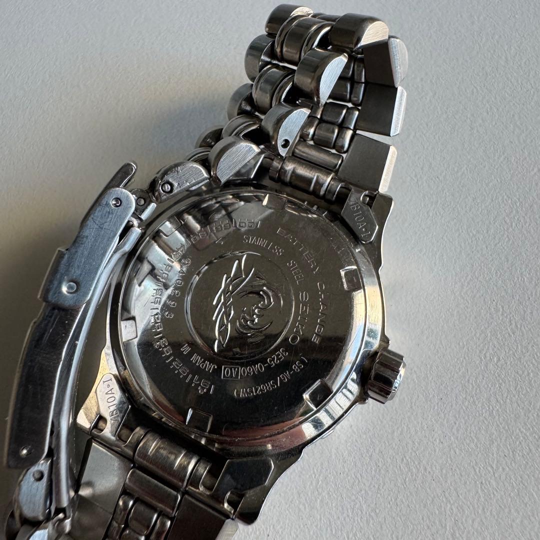 SEIKO SCUBA 200m 3E25-0A60 美品