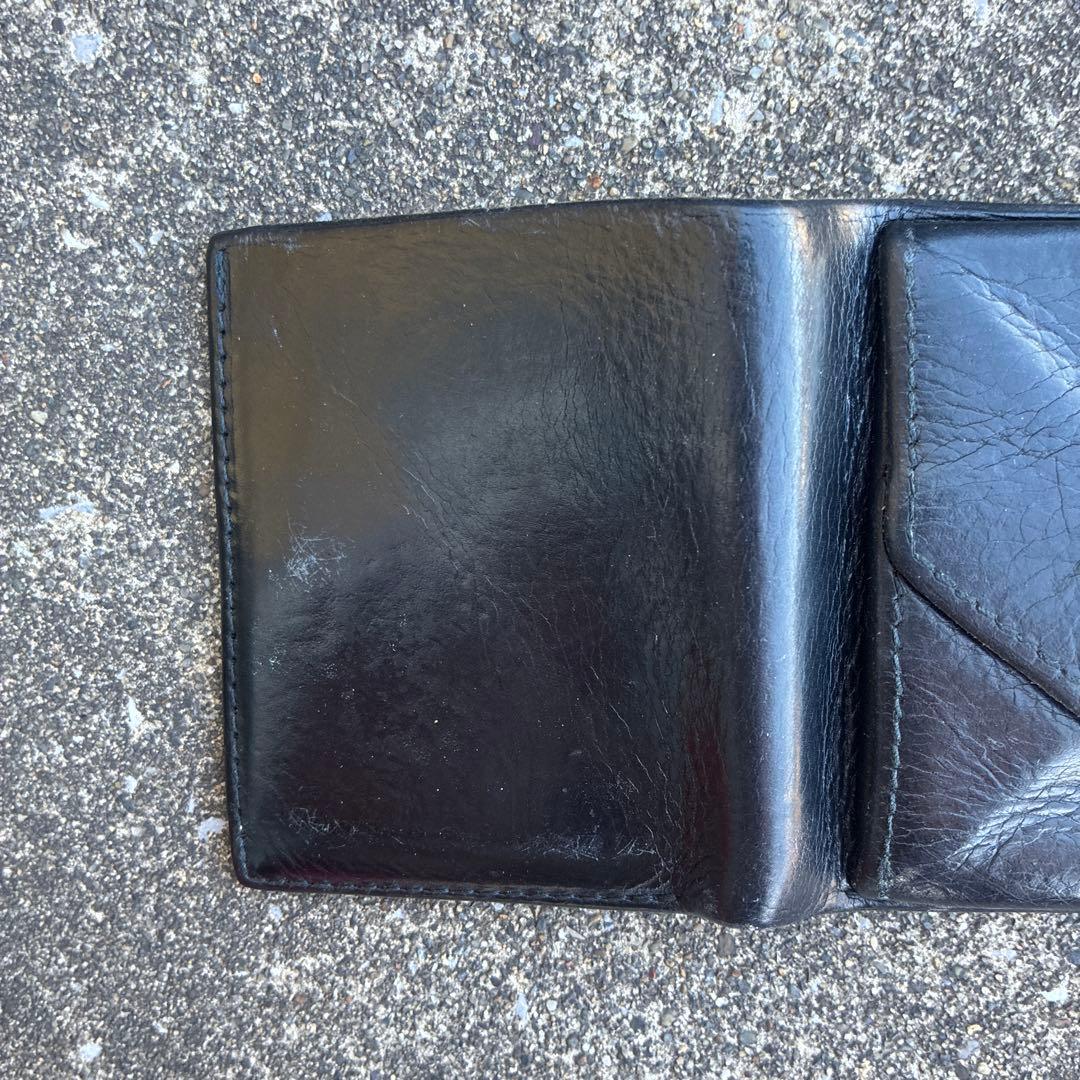 Hender scheme trifold wallet 三つ折り財布 黒