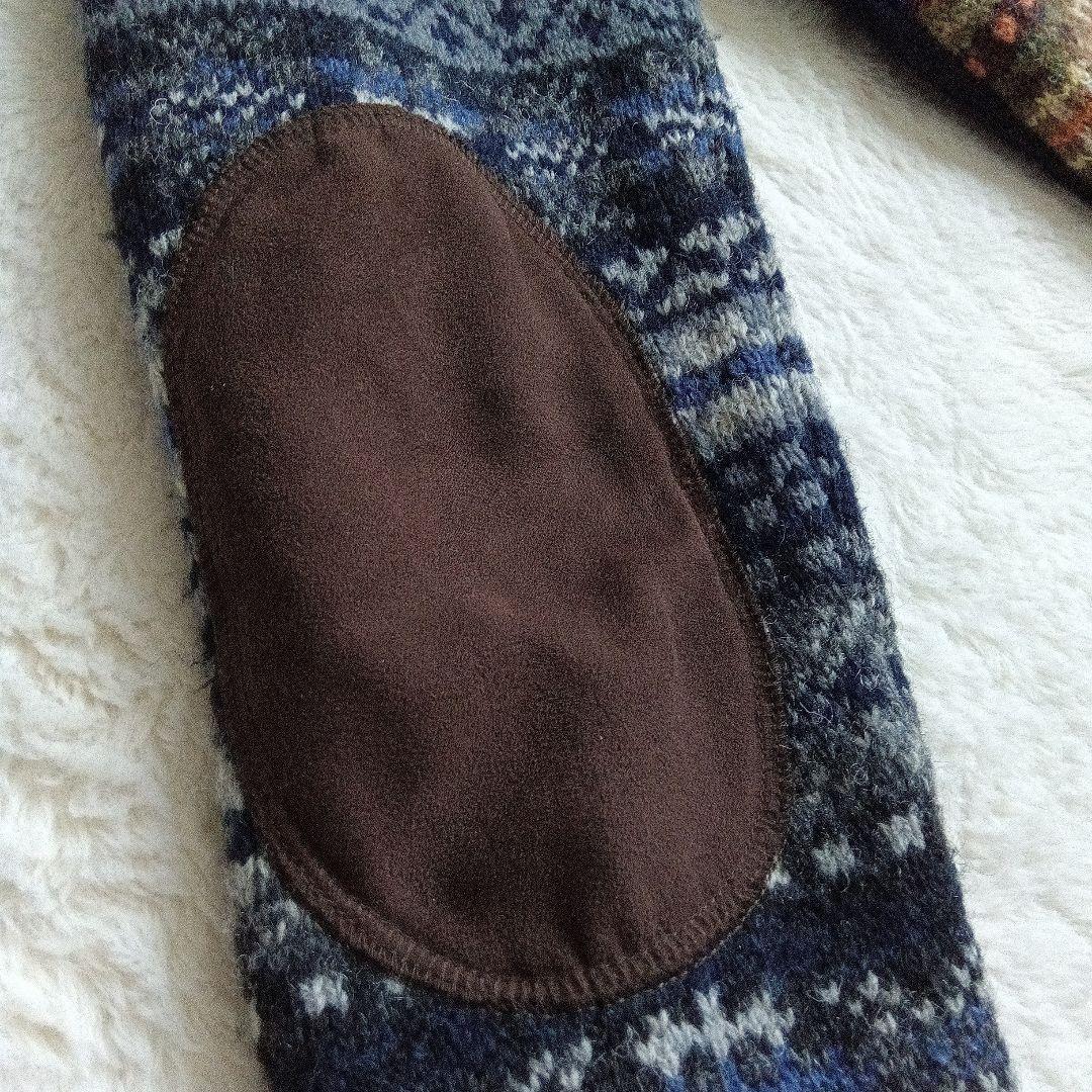 ♦美品♦ジャミーソンズ カーディガン シェトランドウール フェアアイル柄 L