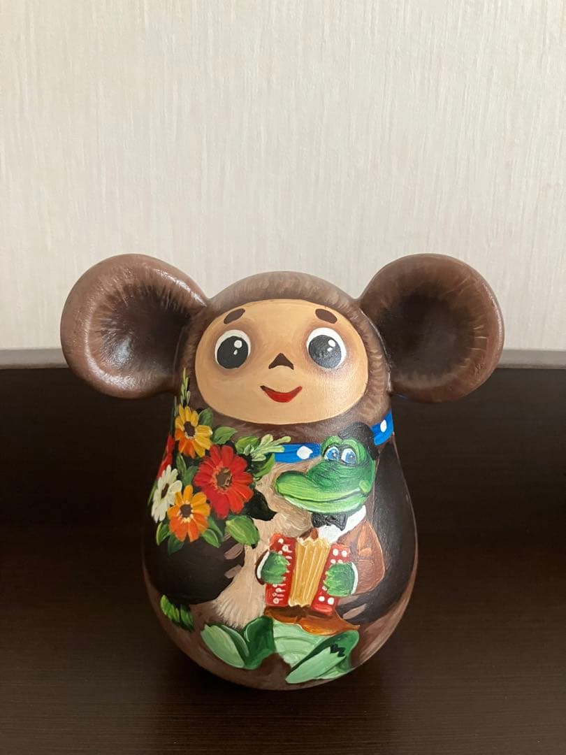 マトリョーシカ作家スヴェトラーナ・ニコラエヴァさん　チェブラーシカ