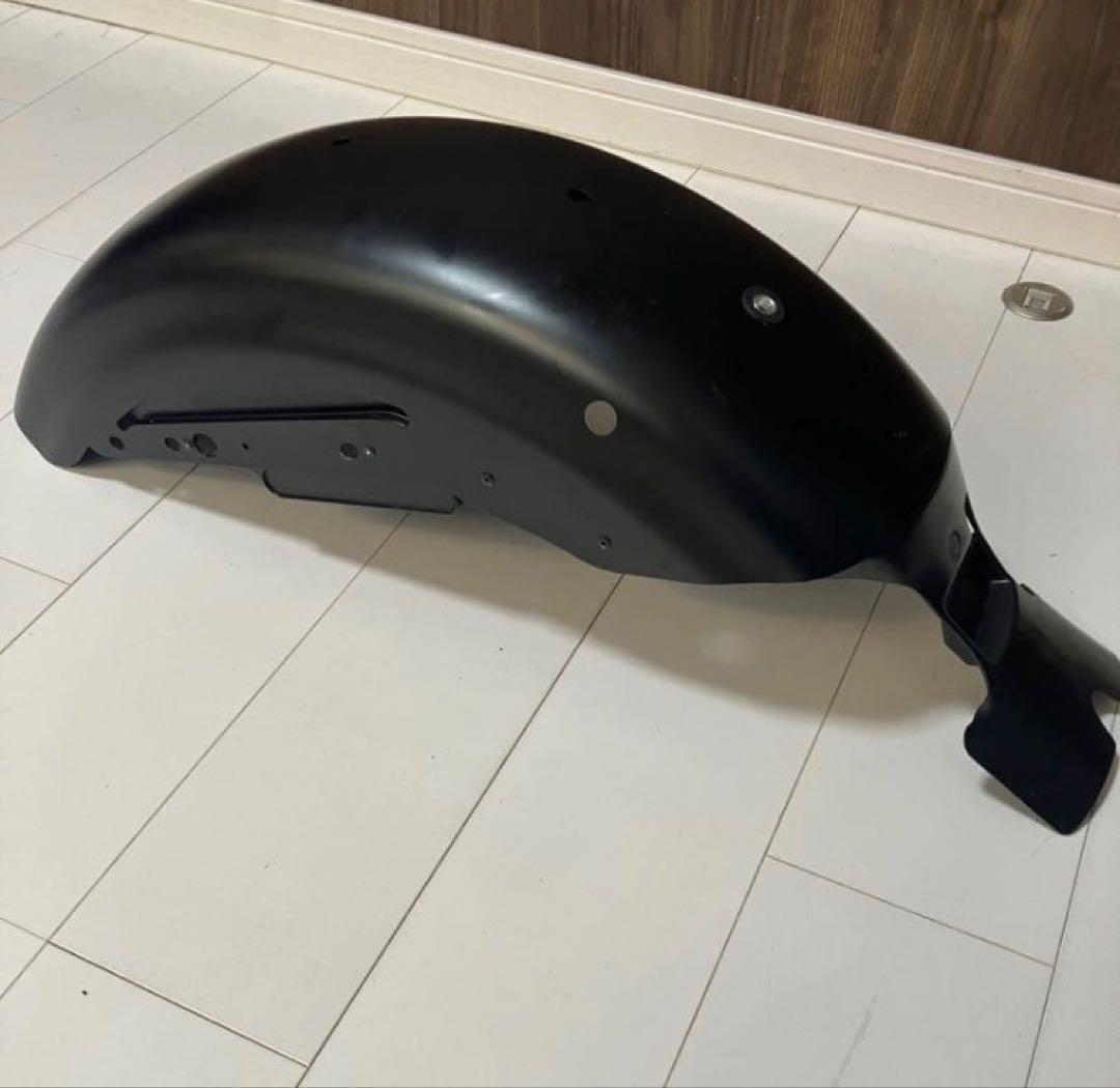 純正　XL883Nリアフェンダー　ナンバーブラケットセット