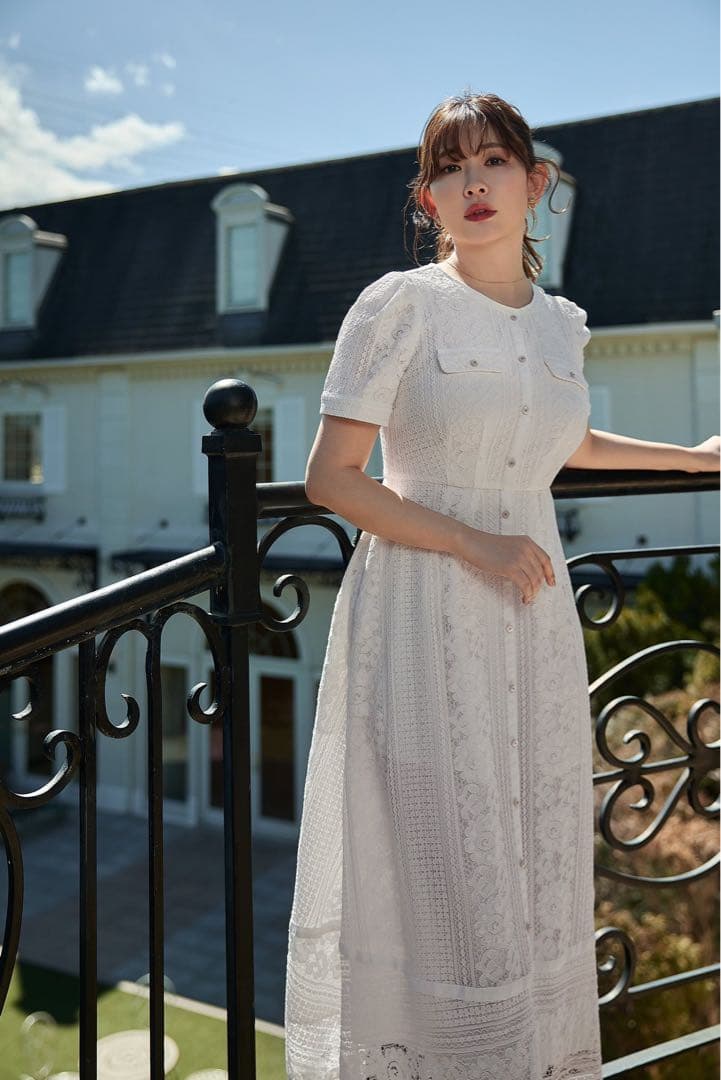 Le  Monceau Lake Dress /ハーリップトゥ