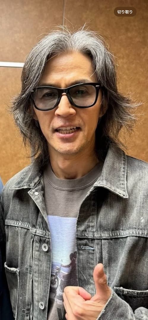 稲葉浩志着用 NEIGHBORHOOD×長濱治 Tシャツ