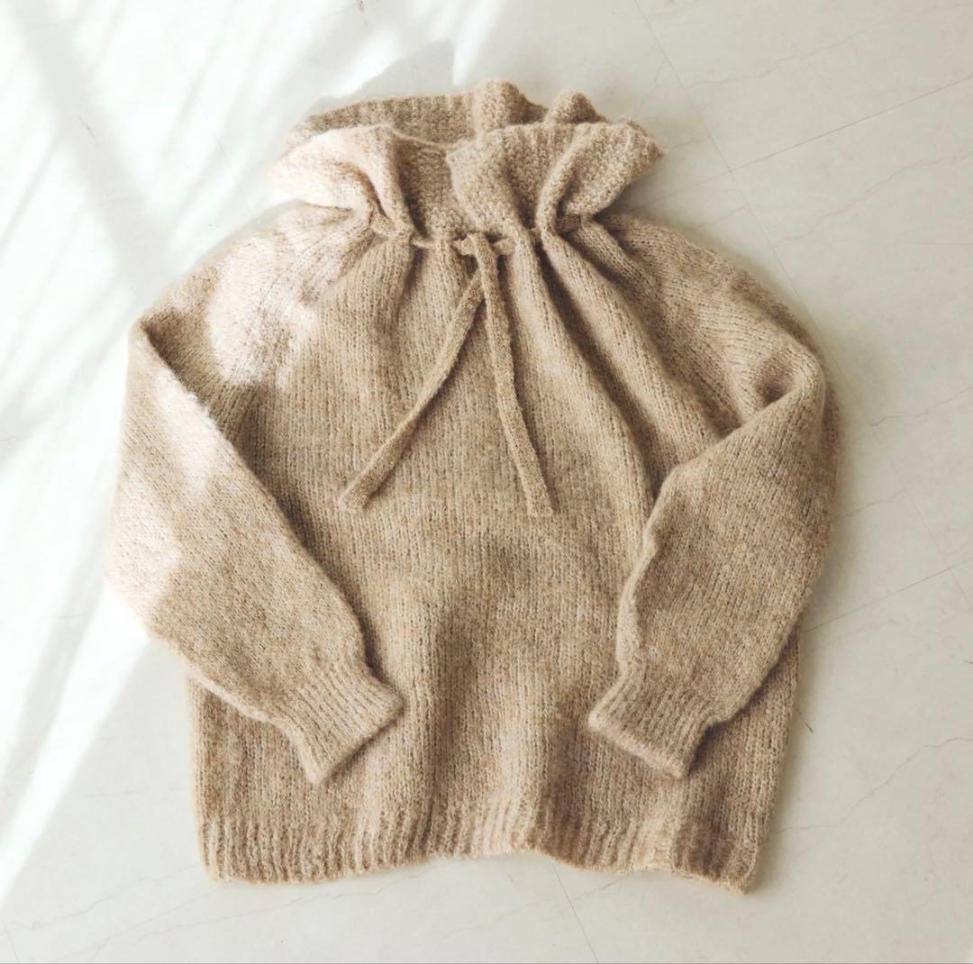 トップス fofofofa HARVEST KNIT / BEIGE