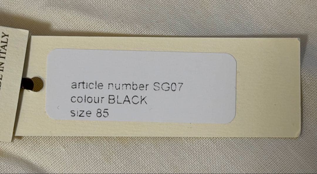 Saddlers サドラーズ ベルト サフィアーノレザー ブラック 85