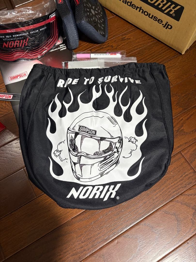 SIMPSON BANDIT Pro 62 XL美品