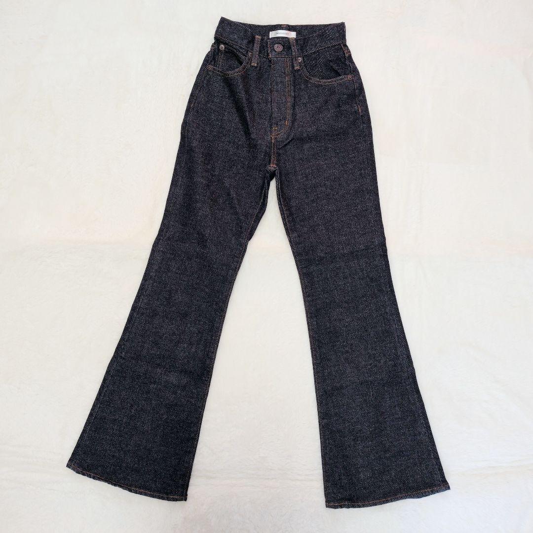 極美品 moussy MVS フレアデニム 010ISA12-2301