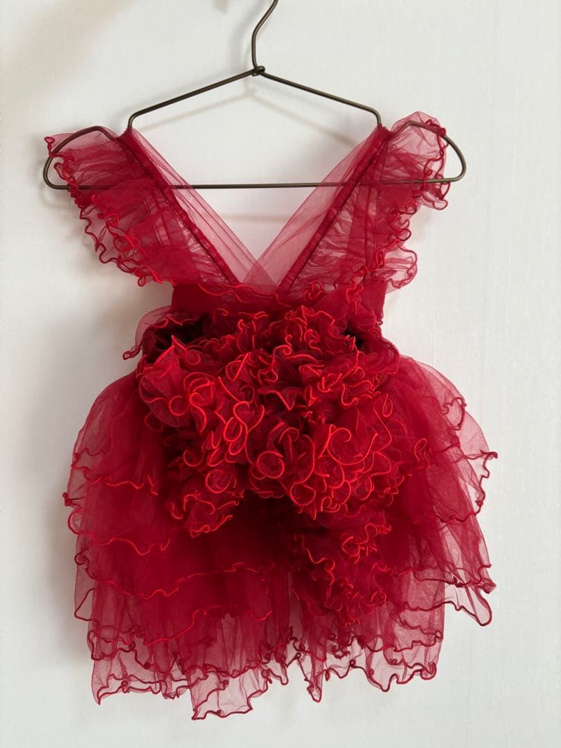 【未使用】レース被布　チュール被布　753 着物　被布ドレス