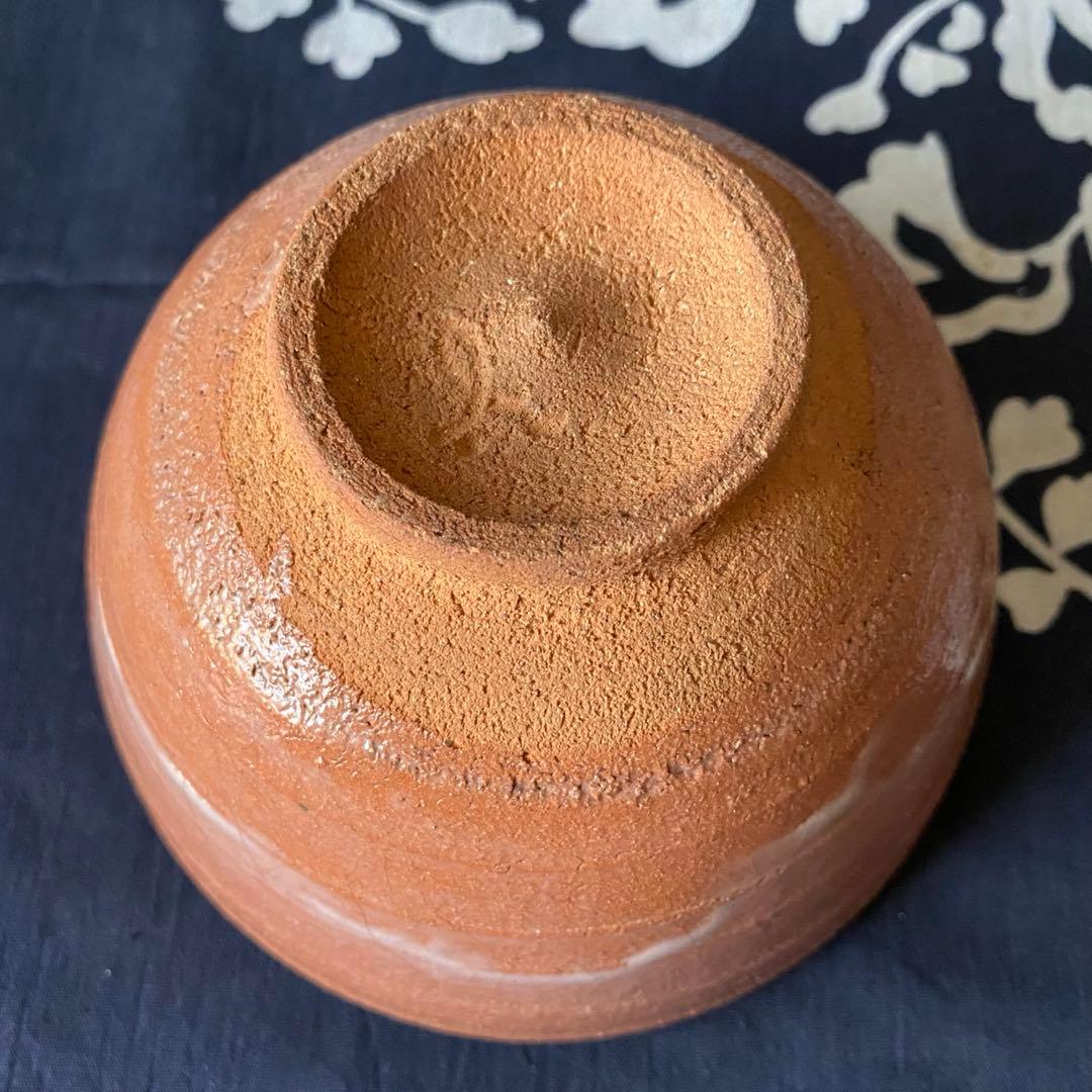 中里嘉孝　唐津皮鯨茶盌 / 唐津焼　皮鯨茶碗　共箱・共布有り