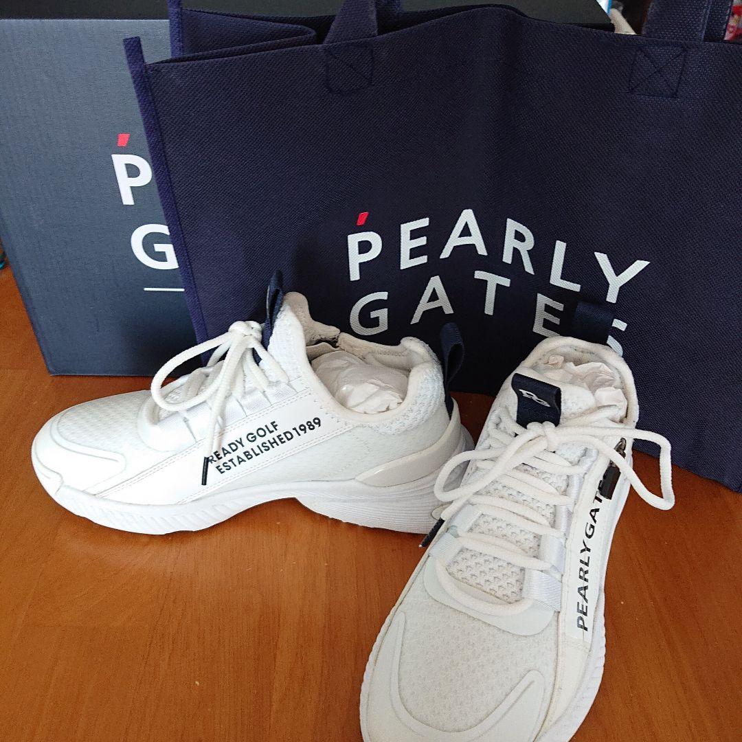 PEARLY GATES ゴルフシューズ ホワイト