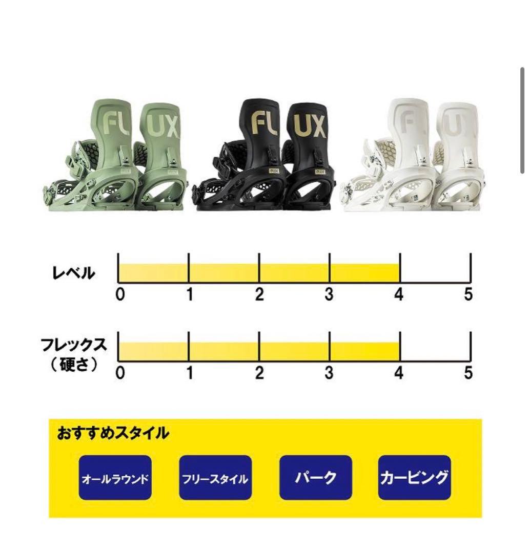 FLUX XF スノーボードビンディング ブラック XSサイズ