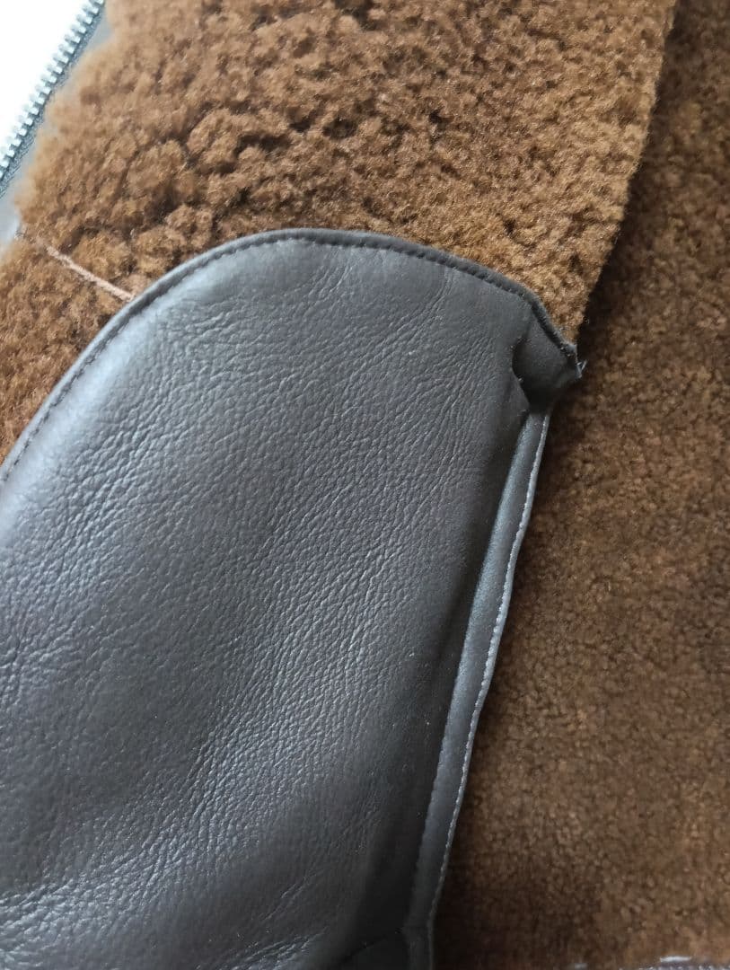 新品未使用　COACH シアリングボンバー　レザージャケット